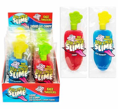 FACE TWISTERS SOUR SLIME DOUBLE PACK