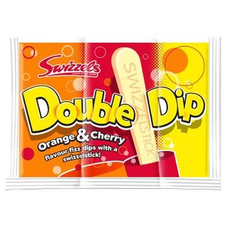 SWIZZELS ORANGE & CHERRY DOUBLE DIP