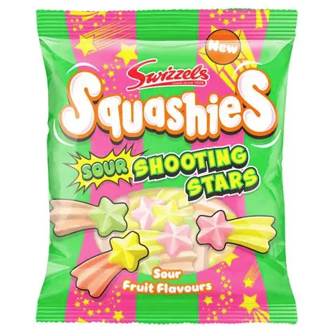 SQUASHIES SOUR SHOOTING STARS