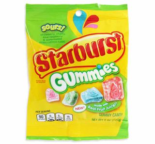 STARBURST GUMMIES SOURS! PEG BAG