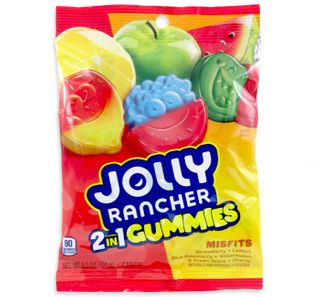 JOLLY RANCHER 2IN1 GUMMIES MISFITS PEG BAG