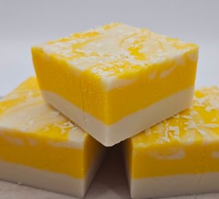 MANGO & COCONUT CREAM FUDGE