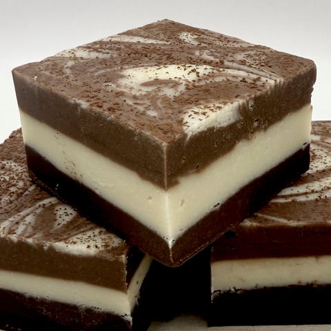 TRIPLE CHOCOLATE FUDGE