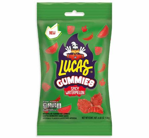 LUCAS SPICY WATERMELON GUMMIES