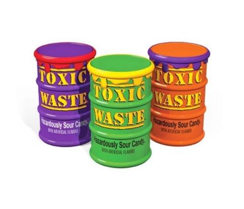 Toxic Waste Bin Coloured Drums