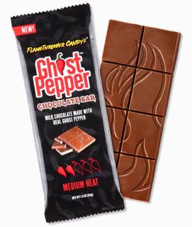 FLAMETHROWER CANDY'S GHOST PEPPER CHOC BAR