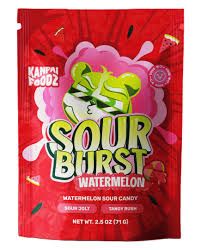 KANPAI SOUR BURST WATERMELON "Coated Gushers"