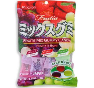 KASUGAI FRUTIA FRUITS MIX GUMMIES