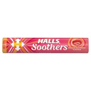 HALLS SOOTHERS PEACH&RASPBERRY