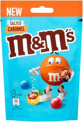 M&M SALTED CARAMEL MILK CHOCOLATE