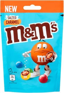 M&M SALTED CARAMEL MILK CHOCOLATE
