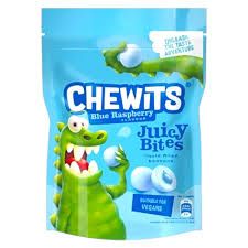 CHEWITS BLUE RASPBERRY JUICY BITES
