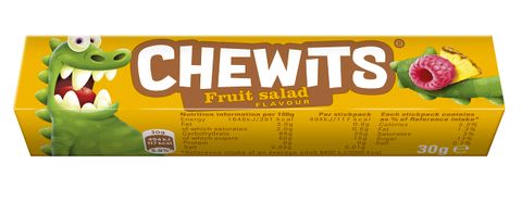 CHEWITS FRUIT SALAD STICK