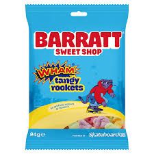 BARRATT SWEET SHOP WHAM TANGY ROCKETS