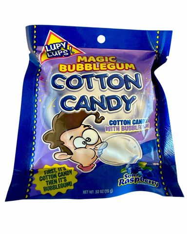 LUPY LUPS MAGIC BUBBLEGUM COTTON CANDY SOUR RASPBERRY