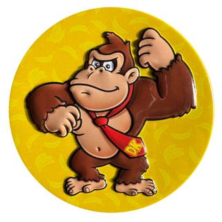 BOSTON AMERICA NINTENDO DONKEY KONG BANANA TIN