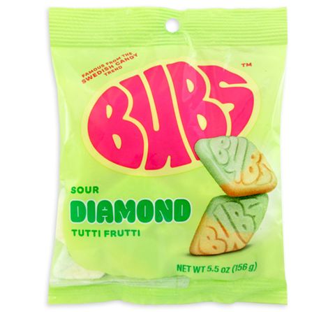 BUBS SOUR DIAMOND TUTTI FRUTTI