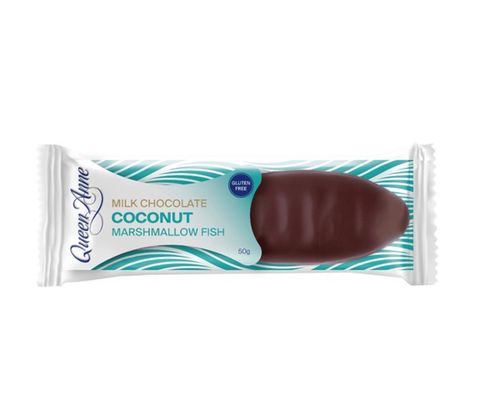 QUEEN ANNE CHOCOLATE FISH COCONUT