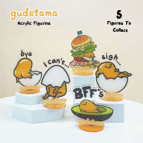 GUDETAMA ACRYLIC FIGURE
