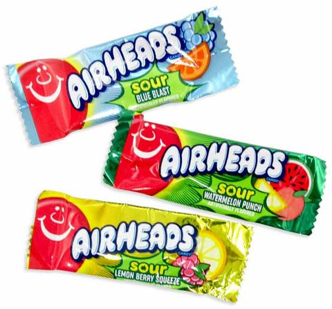 AIRHEADS ASSORTED SOUR MINI BARS