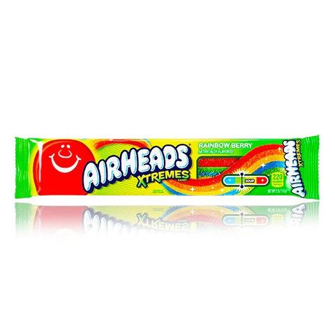 AIRHEADS XTREMES SOUR BELTS RAINBOW BERRY