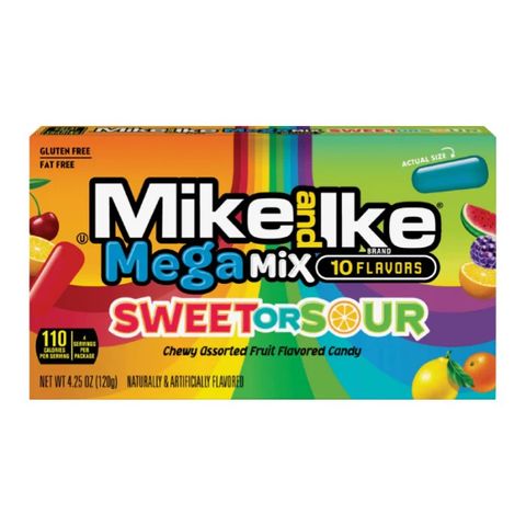 MIKE&IKE MEGA MIX SWEET OR SOUR THEATER BOX