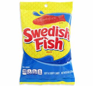 SWEDISH FISH PEG BAG - RED