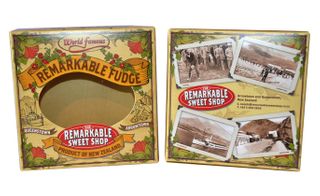 Empty Fudge 4 Piece Gift Box