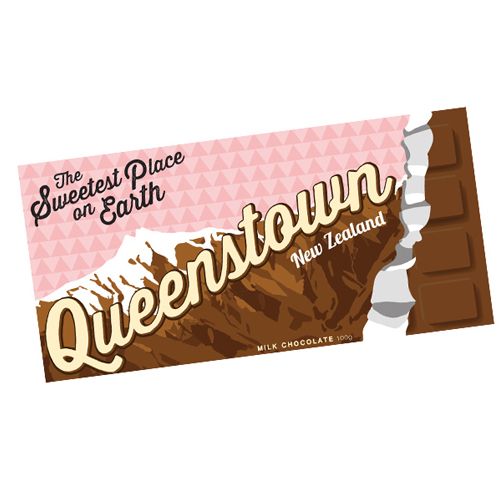 BLOOMSBERRY QUEENSTOWN CHOCOLATE BAR Remarkable Sweet Shop New Zealand