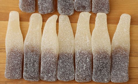 Jumbo Fizzy Cola Bottles each