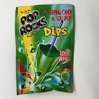 Pop Rocks Dips Sour Apple