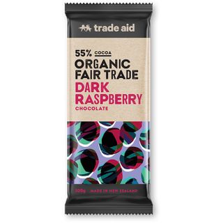 Trade Aid Dark Raspberry Chocolate