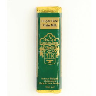 DE SPA SUGAR FREE PLAIN MILK CHOC BAR