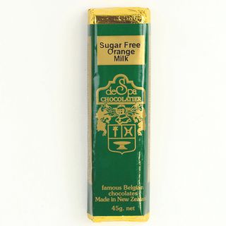 DE SPA SUGAR FREE ORANGE MILK CHOC BAR