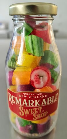 Mini Milk Bottles - Fruit Rocks