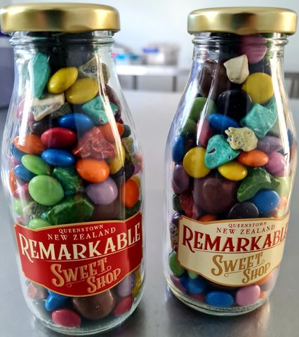 Mini Milk Bottles - Chocolate