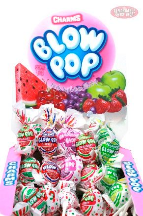 Charms Blow Pops Assorted