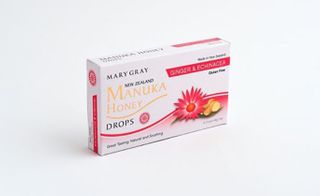 Manuka Honey Drops Ginger & Echinacea 8p