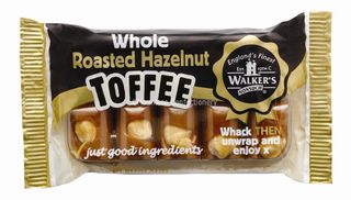 WALKERS ROASTED HAZELNUT TOFFEE
