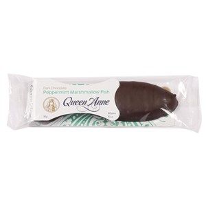 QUEEN ANNE DK CHOCOLATE FISH MINT 50G