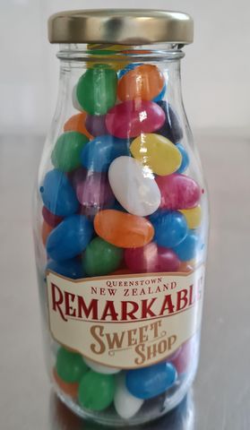 Mini Milk Bottles - Jelly Beans