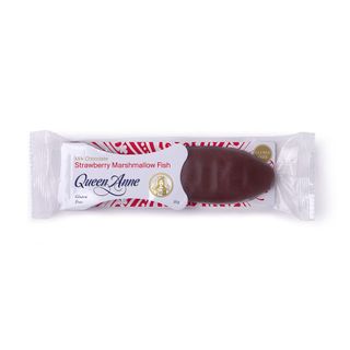 QUEEN ANNE CHOCOLATE FISH STRAWBERRY 50G