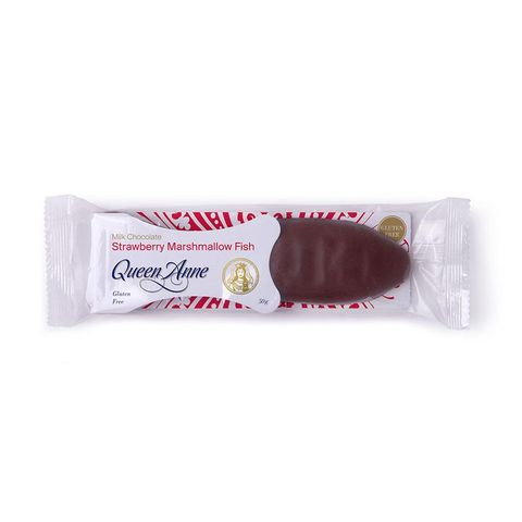 QUEEN ANNE CHOCOLATE FISH STRAWBERRY
