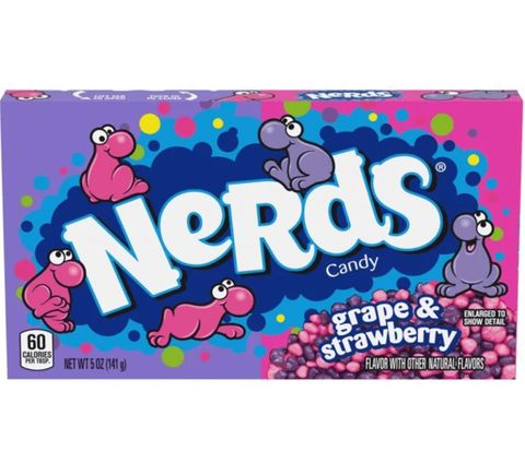 NERDS GRAPE & STRAWBERRY THEATER BOX