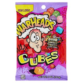 Warheads Chewy Cubes Bag 141g