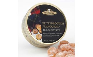 SIMPKINS BUTTERSCOTCH TRAVEL SWEETS 200g