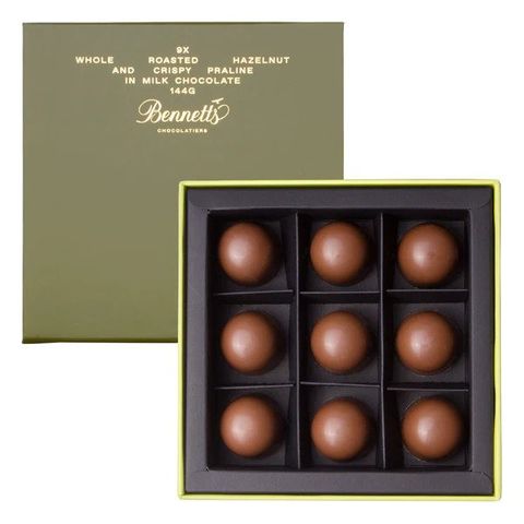 Bennetts Hazelnut & Praline Milk C.144g