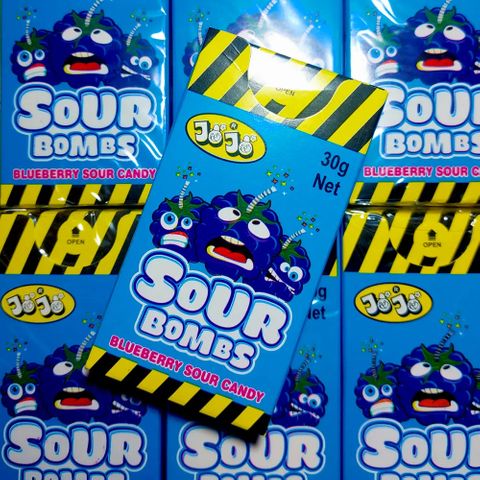 Sour Bombs Blueberry