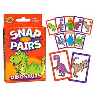 Snap and Pairs Dinosaurs Card Games