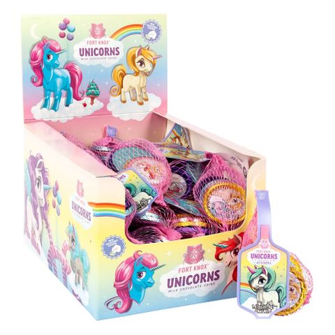 UNICORN COINS WITH STICKERS